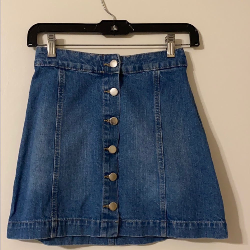Denim skirt